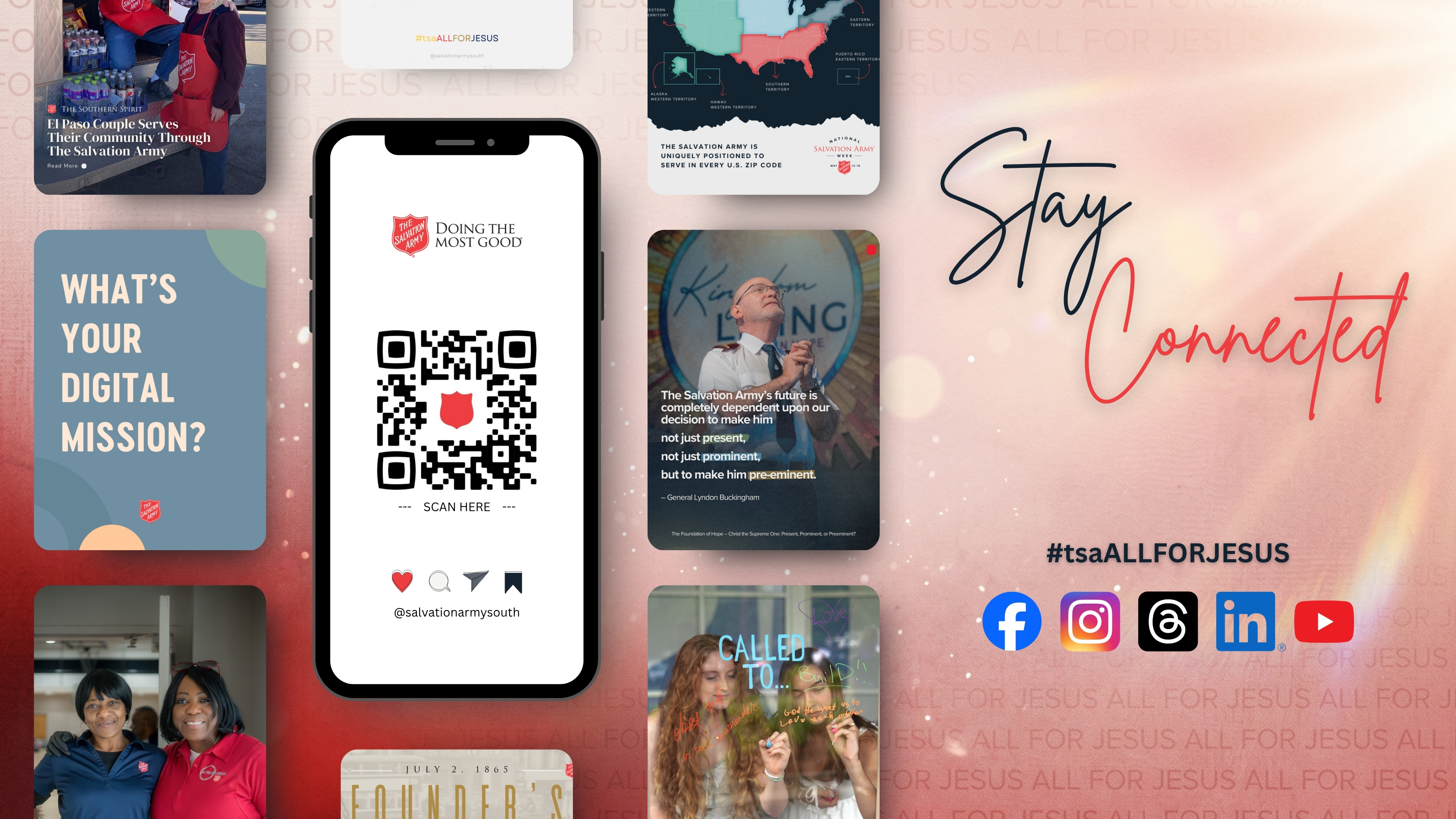 Stay Connected on Social Media